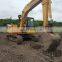 Japan Komatsu PC130 earthmoving machine, Komatsu 13ton midi crawler digger