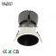 HUAYI Oval Open Boundless Adjustable Angle Indoor Led Spotlights Convergent Brightness