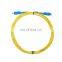 Optical fiber SC/PC Single Mode Simplex  Fiber Optic SC patch cord
