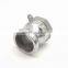 Stainless Steel Sanitary Camlock And Groove Adapter Female NPT Type A