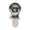 Food Grade Sanitary Stainless Steel Welded End Butterfly Valve With Pneumatic Actuator