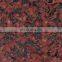 Polished African red granite countertop slabs