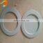 Customized Galvanized Steel Filter End Covers For Industrial Filters