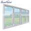 Superhouse Accordion Windows Cost High Quality White Aluminium Folding Window