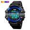1352  binary led sports watches new skmei digital watch mens waterproof