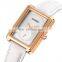 New arrival lady watch quartz custom wholesale women wristwatch leather brown fashion girl