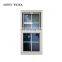 American Single Hung Window Upvc/pvc/vinyl profile with custom-made glass