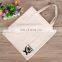 Popular Crossbody Cotton Bag White Black Sling Bag Clutch Shoulder OEM Fashionable Customized Color and Logo Canvas Tote Bag