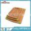 3 Piece Triple-Ply Warp Resistant All Natural Bamboo Cutting Board with Juice Groove