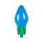 New Type Bulb Shaped Foil Balloon Green Base Birthday Christmas Party Children's Day Holiday Kids Toys Balloons Wholesale