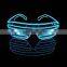 EL Light Wire Flashing Shutter Shades Glasses