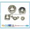 2015 China hot selling customized zinc/nickel/chrome/tin/gold plating screw nuts, hexagon nut, hex nuts with RoHS2015 China hot