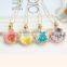 DIY Wishing Bottle transparency Crystal glass locket necklace