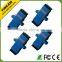 Fiber Optic Adapter Single Mode SC Simplex Blue