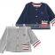 2016 Japanese wholesale products cute baby boy cardigan outfits infant wear children garment toddlers kids clothing