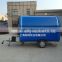 blue 7.6*5.5ft food cart beach food truck hot dog Hamburger ice cream traction cart By China's largest factory