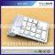 Portable wireless mini bluetooth numeric keypad for android, iphone, tablet PC