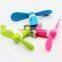 Useful Gift 5v eletronic mini fan usb for iphone/power bank