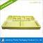 Dongguan customized luxury flocking colorful cosmetic tray