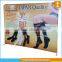 Custom design arc shape pop up display