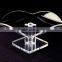 Beautiful Clear Acrylic Fruit Bowl Lucite Dessert Serving Tray