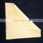 jagged cutting microfiber cloth for eyeglasses