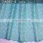 Embroidery organza fabric, elegant french lace fabric for dress OA002-2 Tblue