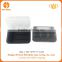 High-end oval AS ABS 6 hole 104*67*14 Eyeshadow Case Cosmetic Packaging