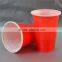 2/5/6/7/9/11/13/15/16/22/24oz clear plastic cups , beer pong cup