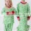 New Red White Wholesale Children Cotton Pajamas Boutique Set Pajamas Kids Photo