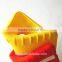 silicone yellow and pink funny cell phone accessories/silicone case cover
