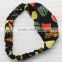 hair accessories wholesale china printed plaited elastic hair bands fro girls