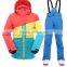 New Arrival 2016 Winter Ski Suit High Quality Women Jacket Outdoor Waterproof Snowboarding Mountaineering Sport Jacket+Pant