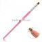 Hot Sale moon shape mink uv gel nail brush set french style nail art pen