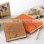 A5 thermo pu leather journal with logo embossed