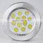 LED Ceiling light ceiling lighting silver ceiling light led high power 12w led ceiling light 2700k-6500k