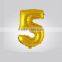 16 inches Foil number balloon,alphabet Balloons