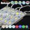 SMD 5050 DC12V 3 LED waterproof lighting warm white led module IP65 for Signs