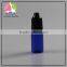 trade assurance clear pet 15ml plastic mason jars hadle cap plastic bottle/blue pet plastic dropper bottle