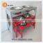 Deluxe Brand Metal Plate Dog Feeder Double Bowl for Pet