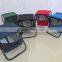 Customized camping chair, folding portable fishing chair with cooler bag