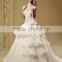 wedding dress 2016 hot sale sweetangel tulle ball gown wedding dress DM-029 princess style tiered ruffled skirt wedding dress