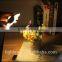 2015 New Design Charging Four Leaf Clover Shape High Brightness White Or Yellow Human Body Induction Lamp with 3M tape