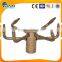 Stainless steel water revolving fountain SS and brass rotating spraying nozzle