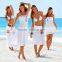 Women's Bustier Strapless Dress Beach wear