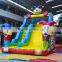 Giant Commercial Inflatable Clown Slide, Inflatable Dry Slide for Sale