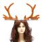 Hot selling wholesale christmas reindeer headband christmas deer antlers headband hair accessories                        
                                                                                Supplier's Choice