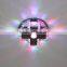 crystal downlight house decoration lamp for home hotel shop party DJ Holiday magic color led light bulb Christmas cross
