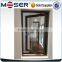 Thermal break aluminum double glazed outward opening window