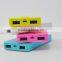 With suction CAP portable charger power bank,universal portable power bank,unique portable power bank